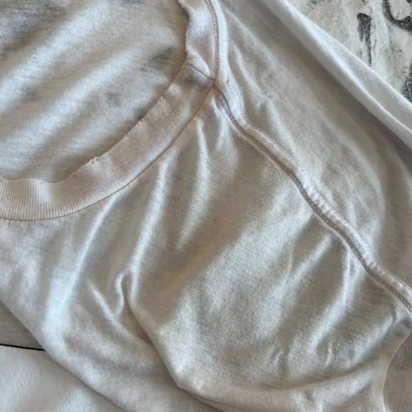 Baja East - Puff Puff Pass - Unisex - T-Shirt/Dress - Oversized/XL - Sheer White - Picture 5 of 6